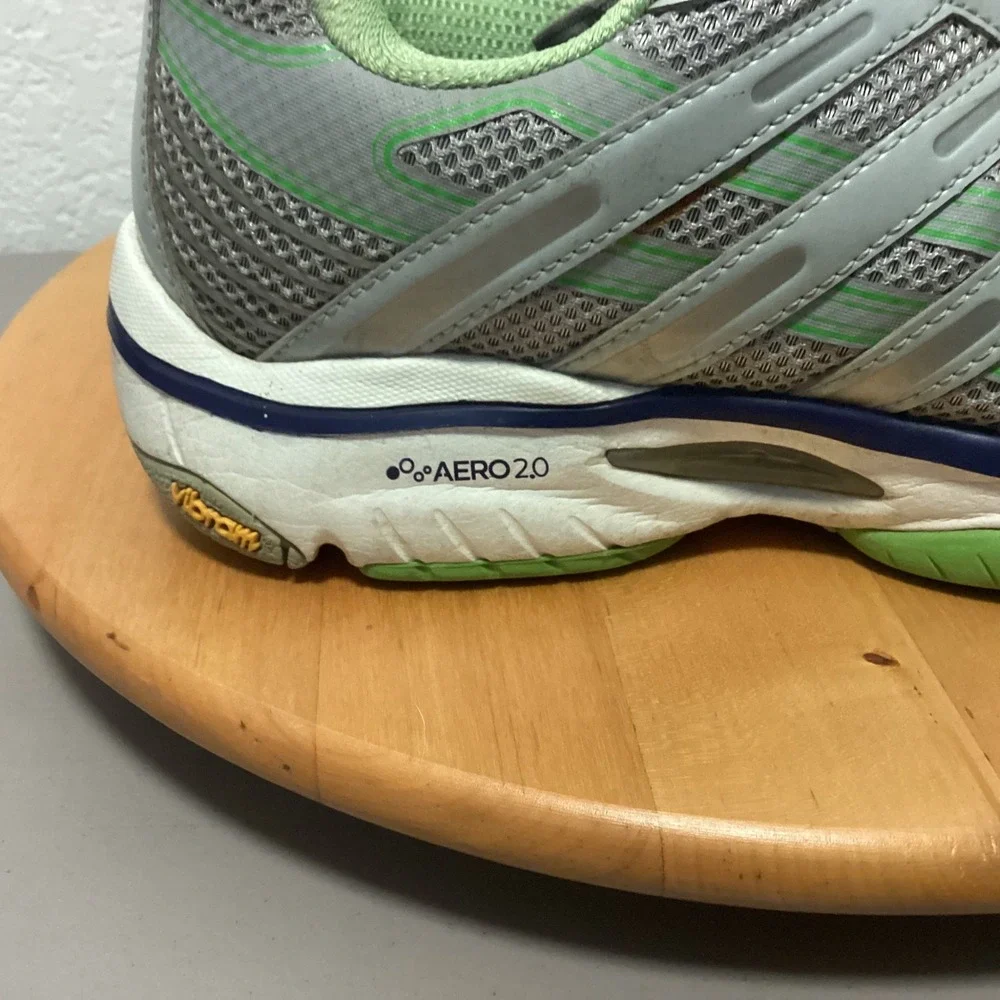 Abeo Sydney Womens Gray Green Vibram Athletic‎ Walking Running Shoes Size 10